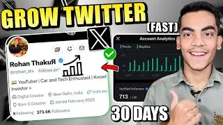 How To Grow On Twitter X | How To Gain Followers On Twitter 2025 | Increase Twitter Followers