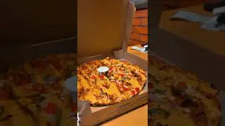 Domino's pizza 🥵&hearts;️| whatsapp| stories| snaps| place| #karachi #pakistan #dominos #foodie #enjoy