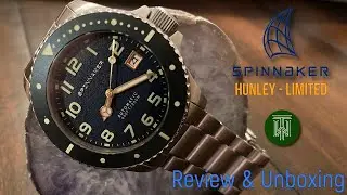 Spinnaker Hunley Limited Edition 200m Dive Watch - Review & Unboxing (SP-5080-77 / Seiko NH35A)