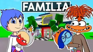 Adopté a Mi Propia Familia de EMOCIONES de INTENSAMENTE 2 en Brookhaven Roblox