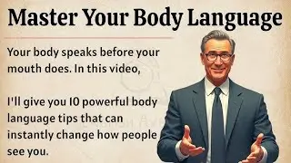 Master Your Body Language || Learn English With Podcast || Improve Your English Fluency ✅