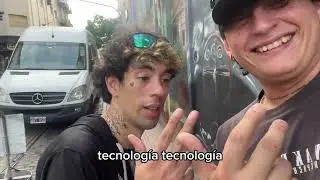 Las calles de SAN TELMO ( BRUNENGER comiendo dulce de leche ) súper RAMDON 🥴