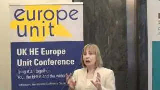 Mary Honeyball's speech to the UK Higher Education Europe Unit