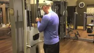 Whipfit tricep pull downs with a rope.
