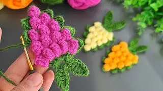 🍇I Made MONEY with This SUPER EASY Crochet Mini Grape Keychain 🍇 Sell and gift. #crochet #knitting