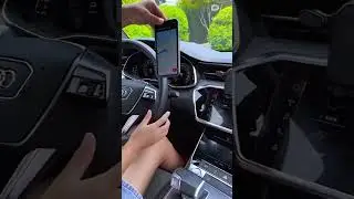 Gravity Car Phone Holder Air Vent Hook Phone Mount 360-Degree Rotation Smart Phone Holder for Car