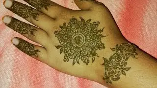 Simple Mehedi design | Mehedi design 2025 | Mehedi art by Rima | #foryou #mehndi