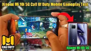 Xiaomi Mi 10i 5G Call Of Duty Mobile Gameplay Test || Glister Gaming