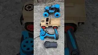 Big 2 ta RC Rock crawler VS RC 3D Lighting Truck testing #shorts #therctoy2m