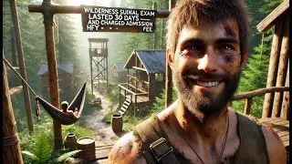 .Wilderness Survival Final Exam Lasted 30 Days &mdash; Human Built a Resort and Charged Admission | HFY