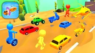 Shape shifting 🚲🚁🚗 All Levels Gameplay Walkthrough Android,ios Max Level PT213