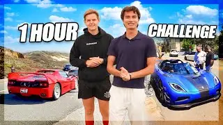 1 Hour Car Spotting Challenge! (Car Week Edition) Ft. Magnacars