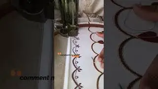 Satisfying Embroidery Machine Work | Relaxing Video #shorts#viral #trending | Rizwan Ali Tv
