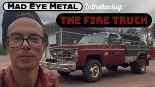 Introducing &ldquo;The Fire Truck&rdquo; a 1978 Chevy K30 Square Body 4x4 former Pierce fire engine 400 ci V8
