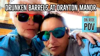 Drunken Barrels at Drayton Manor on ride POV