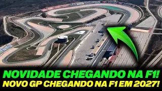 PRESIDENTE E DIRETOR DA F1 FALOU SOBRE O NOVO CIRCUITO PARA 2027! &Uacute;LTIMAS NOT&Iacute;CIAS DA F&Oacute;RMULA 1 HOJE