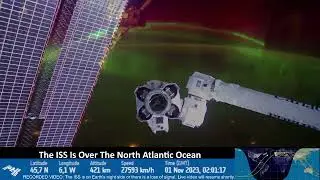 View of an Aurora from the ISS