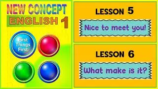 New Concept English Book 1 (Unit 5-6)