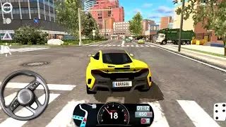 McLaren 675LT /  McLaren p1 - DRIVING SCHOOL SIMULATOR - ROME GAMEPLAY WALKTHROUGH LEVEL 1-4