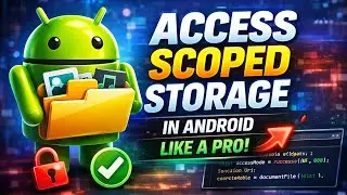 How to Access Scoped Storage in Android  #Android#AndroidDevelopment#ScopedStorage#An#AndroidStudio