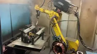 Cellule robotis&eacute;e de soudure FANUC !