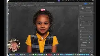 Background Replacement with Texture Overlay Technique (Layer Blending Modes /  Select and Mask)