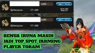 TORAM ONLINE FARM SPINA TERBAIK MASIH DI BENUA IRUNA SOLO FARM 1STK 177.000 SPINA