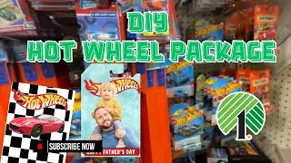 I Spent 10 minutes Creating a Custom Hot Wheels Package and It's ADORABLE!