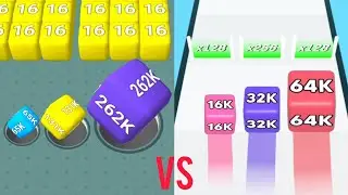2048 Hole VS 2048 Cube Run