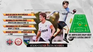 J&Uacute;LIO CEZAR ⚽ Defensive Midfielder | Right-Back - Volante | Lateral Direito ⚽ Highlights 2025