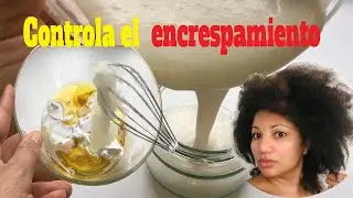 Recupera tu CABELLO MALTRATADO con esta mascarilla CASERA NUTRITIVA de DOS APLICACIONES.