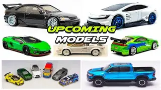 Витрина &mdash; HW Lamborghini Countach LP 500S, Toyota Prius 2026, Civic Coupe EX (EJ1), BMW M5 и мног...