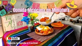 🇲🇽Esto es México|Mini Enchiladas Potosinas|Sección COMIDA MINIATURA| Tiny Mexican Food