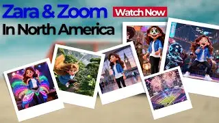 Zara & Zoom Explore North America | Visit the Super Bowl, CN Tower & More!