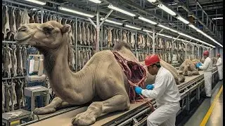 Inside the Camel Leather Factory  How Rare Camel Leather Becomes Luxury Bags | Industrial Automation
