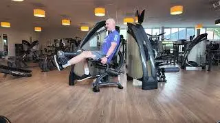 Beinstrecker einbeinig exzentrisch