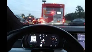 Day 483 Tesla Ruby Model X AP Testing on V9