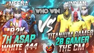 7H ASAP WHITE 444 VINCENZO |VS| TITANIUM GAMER 2B GAMER | FULL MACH CUSTOM | #7HASAP#2BGAMER#JOCKER