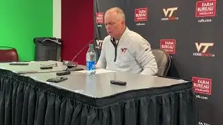 Hokies coach Mike Young on Grant Basile