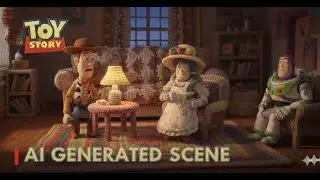 AI Creates AMAZING Yarn Version of TOY STORY Buzz as Mrs Nesbitt!