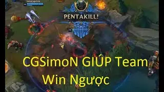 Top 1 Th&aacute;ch Đấu CGSimoN Cầm Pyke Được Pentakill Gi&uacute;p Team Win Ngược