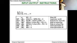 COALP Topic : Basic Organization & Design 3