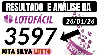 AO VIVO RESULTADO DA  LOTOF&Aacute;CIL 3597