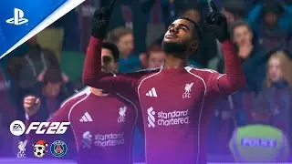 FC 26 - Liverpool vs Paris Saint Germain (PSG) - 25/26 Full Match - Salah, Dembélé - [PS5]