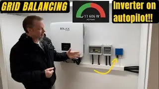 Балансировка сети Solax, автоматический заряд/разряд в зависимости от стоимости электроэнергии. Д...