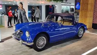 Classic British Motoring at Auto Expo 2020 | MG MGA 1958 | #AutoExpo2020