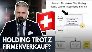 🇨🇭 Lohnt sich Firmenverkauf über Holding in der Schweiz?