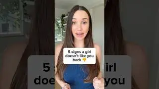 5 signs she doesn&rsquo;t like you back&hellip; #datingadvice #datingtips #datingcoach