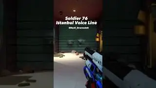 Soldier 76 Istanbul Voice Line! #overwatch #overwatch2 #soldier76 #istanbul #turkey #emresarioglu