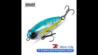 Kingdom Z-Dog Floating Pencil Fishing Lures 40mm 3.2g
